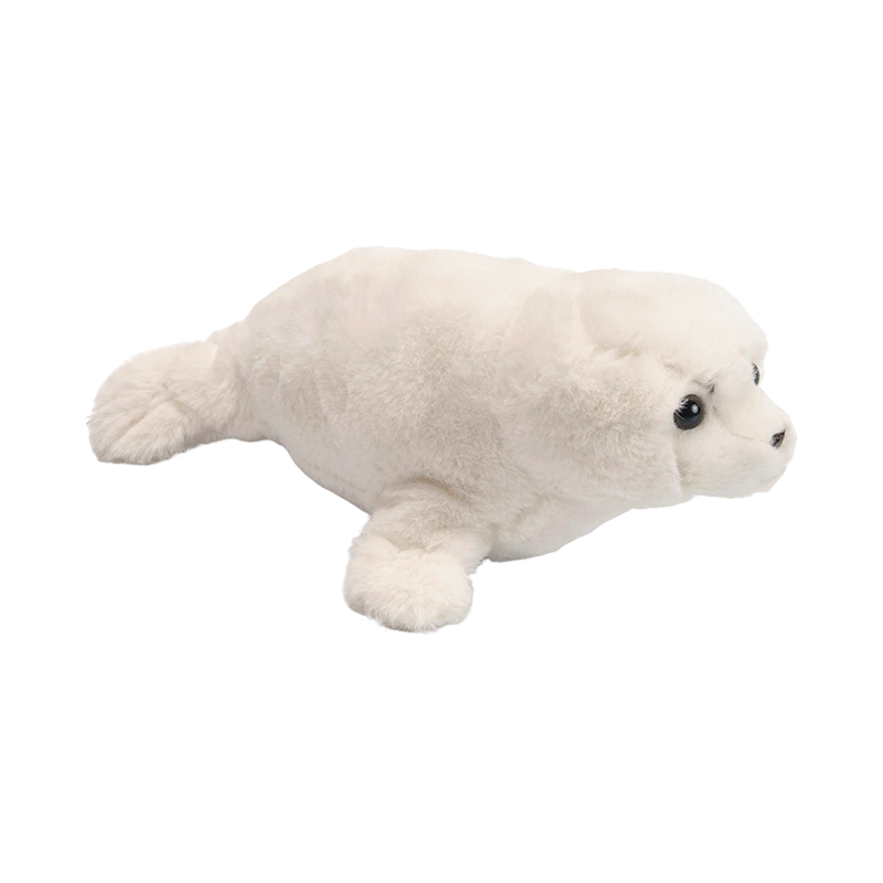 Simpatico peluche foca bianca
