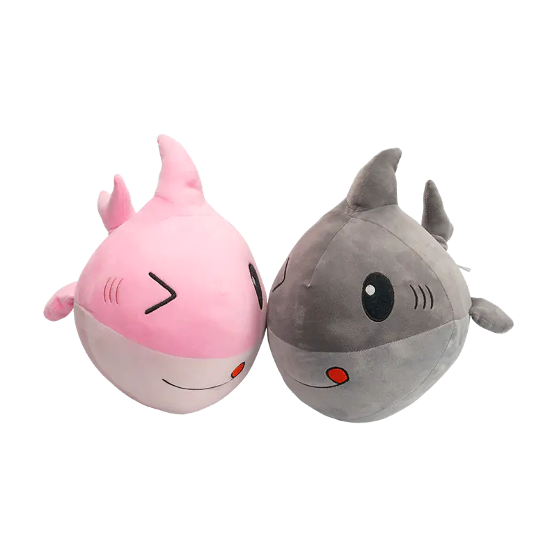 Peluche a forma di squalo a due facce Peluche a forma di squalo a due facce