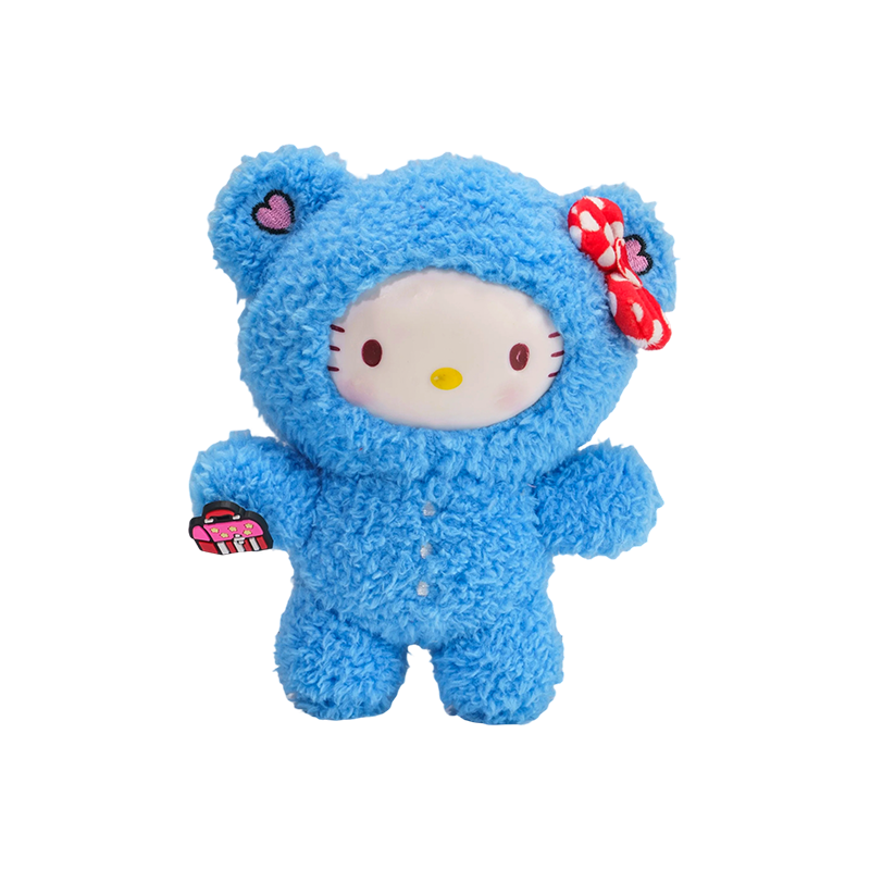Colorati peluche alla moda con portachiavi in ​​PVC di alta qualità