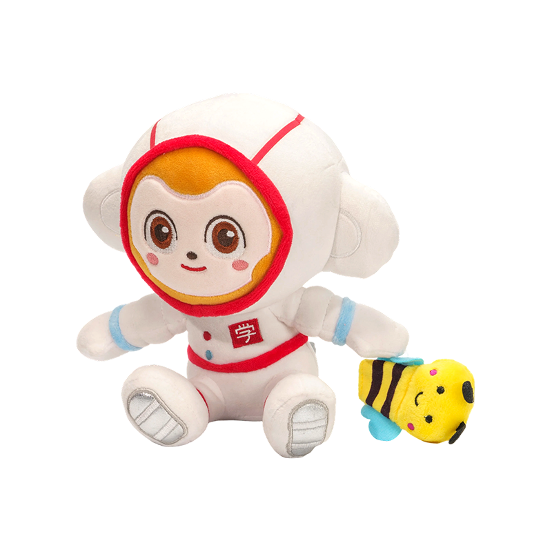 Giocattoli di peluche ripieni di personaggi dei cartoni animati dell'astronauta