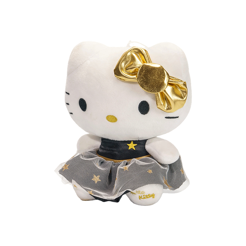 giocattoli di peluche di personaggi dei cartoni animati che indossano gonne da principessa