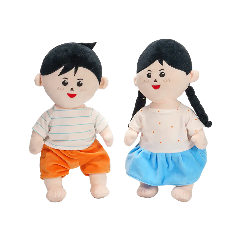 Peluche alla moda imbottito per bambino