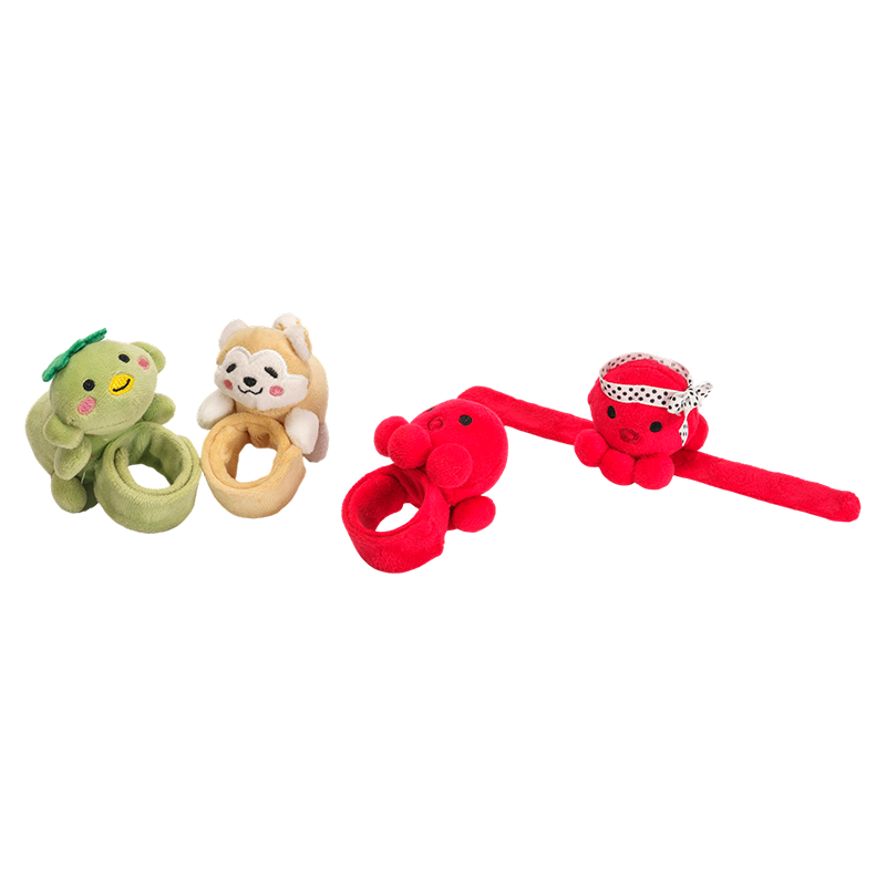 Sonagli da polso di animali di peluche