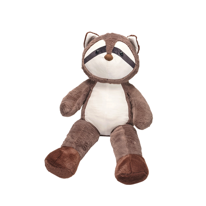 Adorabili enormi peluche di procione ripieni