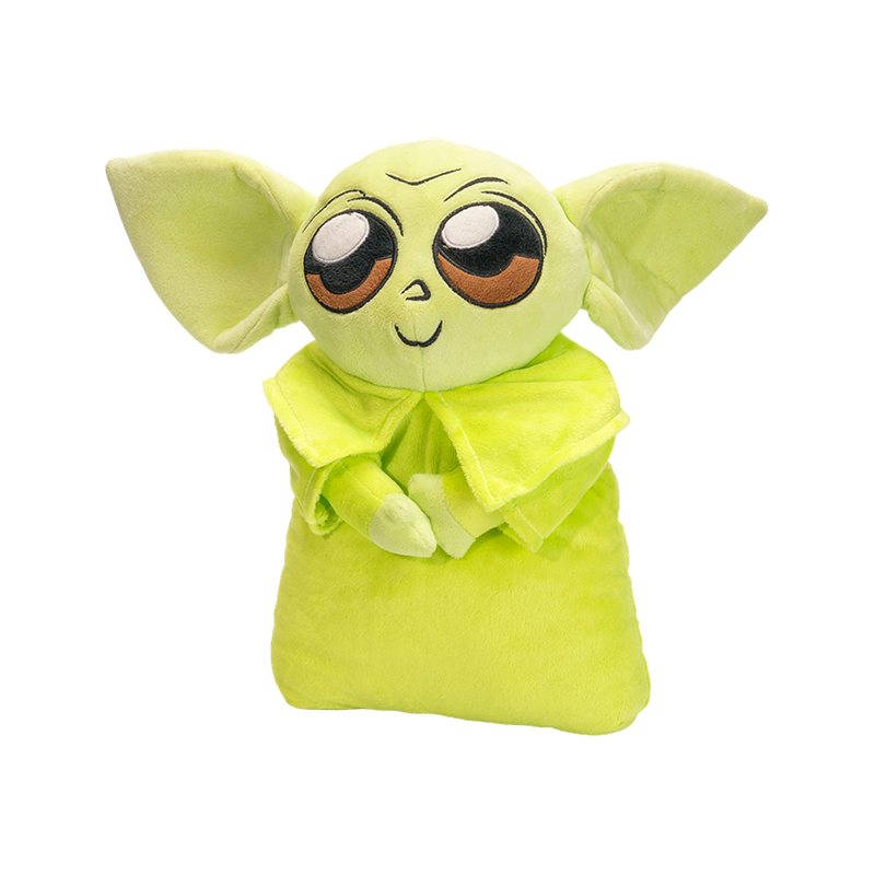 Adorabili peluche di animali fantasy ripieni vengono utilizzati per scaldare le mani Adorabili peluche di animali fantasy ripieni vengono utilizzati per scaldare le mani