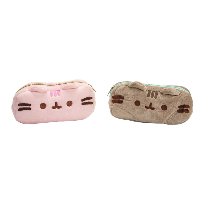 Astucci in peluche con simpatici personaggi dei cartoni animati