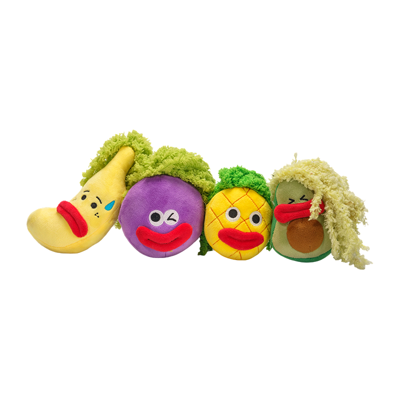 Peluche colorato di un amico di frutta